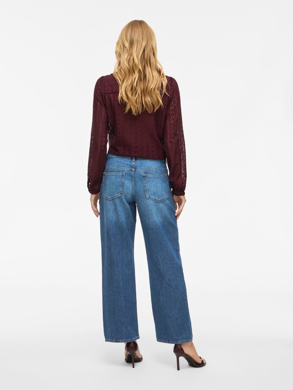 VIPALMA Jeans - Medium Blue Denim - VERO MODA & VILA Bergvik